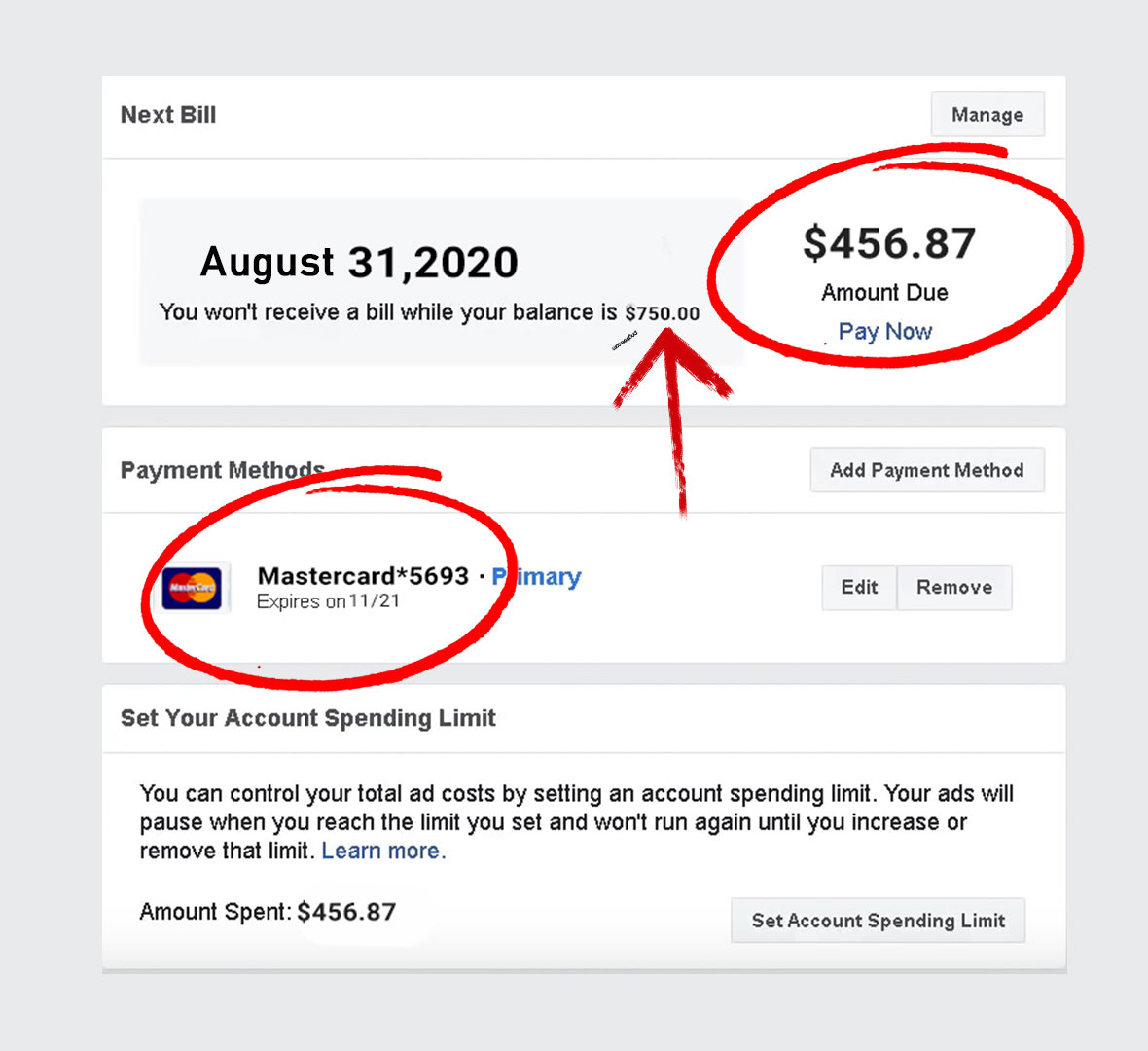 利用Facebook广告账单额度白嫖750美金广告费